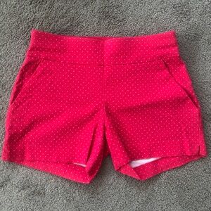 New York & Co. Shorts Size XS Pink w White Spots